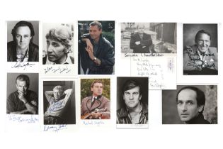 Actors collection of 10 Autographs