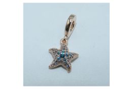 Pandora Beaded Starfish Dangle Charm