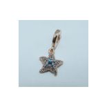 Pandora Beaded Starfish Dangle Charm