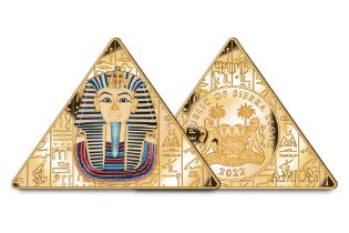 2022 Sierra Leone Tutankhamun Pyramid Coin