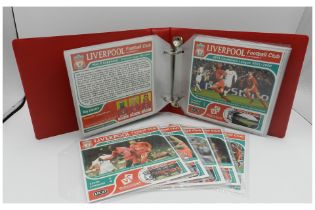 Liverpool Victory Cards Set 2001/2002 Season