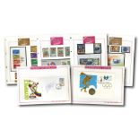 1988 The Olympic Masterfile Stamp Collections - 3 Albums