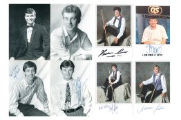Collection of Snooker Autographs