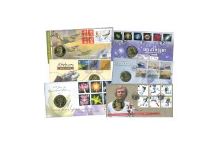 16 Royal Mail Medallic Covers