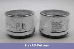 Two Atlas Copco Genuine Fuel Pre Filter, Part No 1638423100