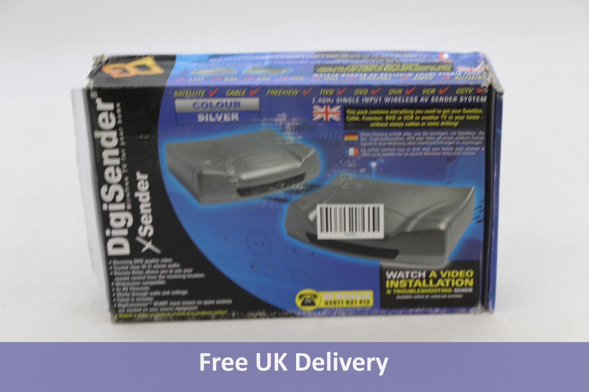 Digisender XSender, Single Input 2.4Ghz Wireless Video Sender