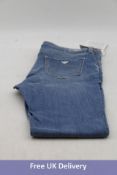 Emporio Amani J20 Skinny Fit Jeans, Light Blue, Size 32
