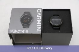 Garmin Vivoactive 4S Watch, Black