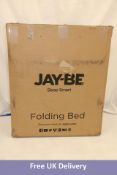 Jay-Be Sleep Smart Folding Bed, Single. Box damaged