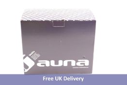 Auna Wallie Microsystem Home Stereo System, White. Box damaged
