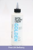 Five Bottles of Golden Satin Glazing Liquid, 237ml Per Bottle