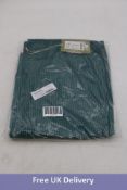 Gudrun Sjoden Linen Tousers Alva, Aqua, Size M