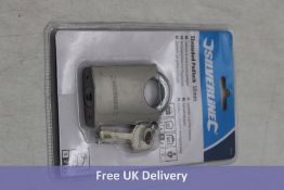 Ten Silverline 298532 Shrouded Padlocks, 50MM