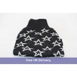 Two Bark & Tumble Shine Bright Knit Jumper, Black/White, Various Sizes