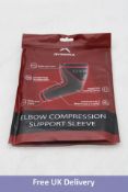 Six pairs of Rymora Elbow Brace Support Sleeve, Slate Grey, Size XXL