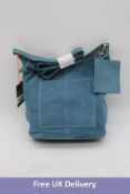 White Stuff Women's Suede Cross Body Bag, Blue