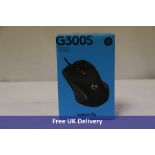 Three Logitech G300s Wired Gaming Mouse, Black