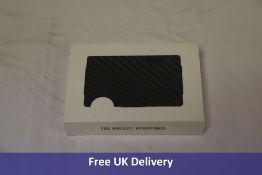 The Ridge Carbon Fibre Wallet, Black