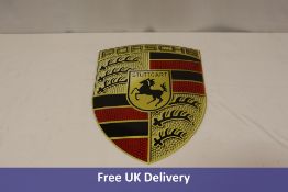 Porsche Design Driver's Selection Enamel Crest, 40cm x 30cm