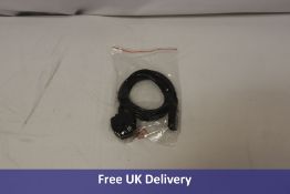 Five Zebra UK AC Line Cords, 50-16000-219R