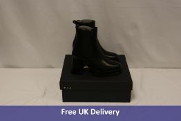 ALPE Women's Idanna Leather Ankle Boots, Black, EU 39
