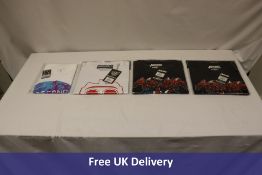 Four Assorted Rock T-Shirts, Medium, Styles May Vary