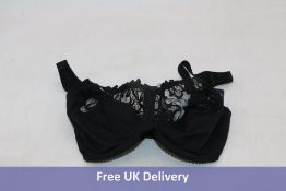 Prima Donna Full Cup Wire Deauville Bra, Black, Size 32G