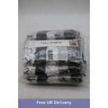 Eight Packs Mitzy Full Briefs, Black/White/Grey, Size 12-14, 5 Pack