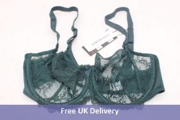 Empreinte Louise Demi-Cup Bra, Sequoia, 30E