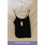 Simone Perele Songe Night Top, Black, Size L