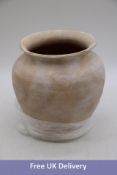 Lene Bjerre Anna Flower Pot, Antique L Brown, 25.5 x 25.5 x 26.5