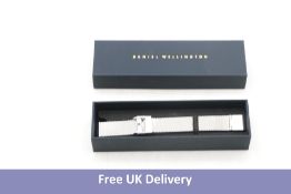 Daniel Wellington Women's Watch Strap, Silver, Size 12mm