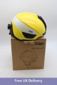 Drager HPS Safe Guard Helmet, Zinc Yellow, Harness Size Large