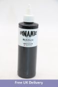 Four bottles of Dynamic Premium Tattoo Ink, Black, 240ml Per Bottle