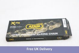 AFAM A520XSRG X-Ring Drive Chain 520, Gold/Silver