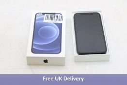Apple iPhone 12, 256GB, Black. Used, no box or accessories. Screen faulty - coloured lines down left