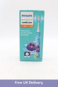 Phillips Rechargeable Sonic Toothbrush, Sonicare for Kids 3+