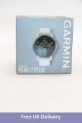 Garmin Venu2 Plus, GPS Smartwatch, Ivory/Cream Gold
