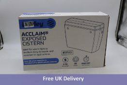 Thomas Dudley Acclaim Low Level Side Entry Cistern, White, Size 50m