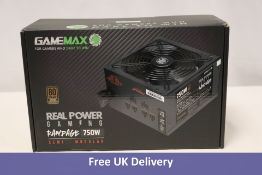 Six GameMax 750W Rampage Power Supplies, No Power Cables