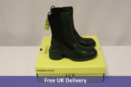 Fly London Chelsea Boots, Dark Green, UK 4