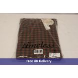 Timeless Women's Sophie Skirt, Copper/Black Check, Size 12/M