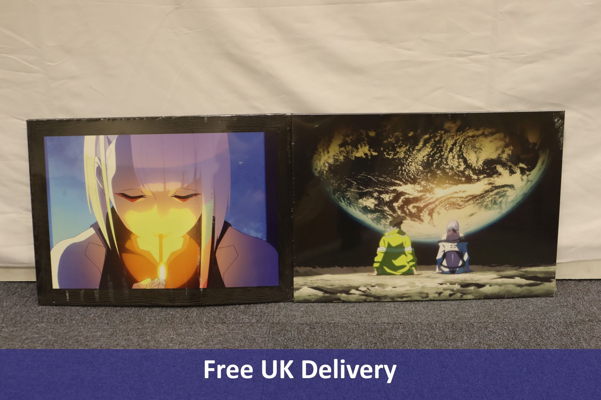 Two Displate Aluminium Posters, 17.7" x 12.6"