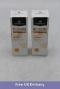Three Heliocare 360 Gel Oil Free Sunscreen Protectors, Beige, Spf50, 50ml