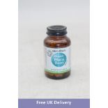 Four Bottles of Viridian Organic Maca Root Food Supplement Capsules, 60 Capsules Per Bottle, Expiry