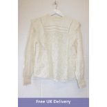 Oui Light Sweater, White, EU 40