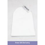 Ten Yupoong Heavyweight Long Beanie 1501KC, White, One Size