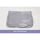 Five Unisex Travel Washbags, Grey