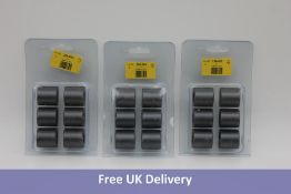Nineteen RS PRO Ferrite Sleeve Ferrite Core, 12.7 (Dia.) x 28.5mm, 6 per pack