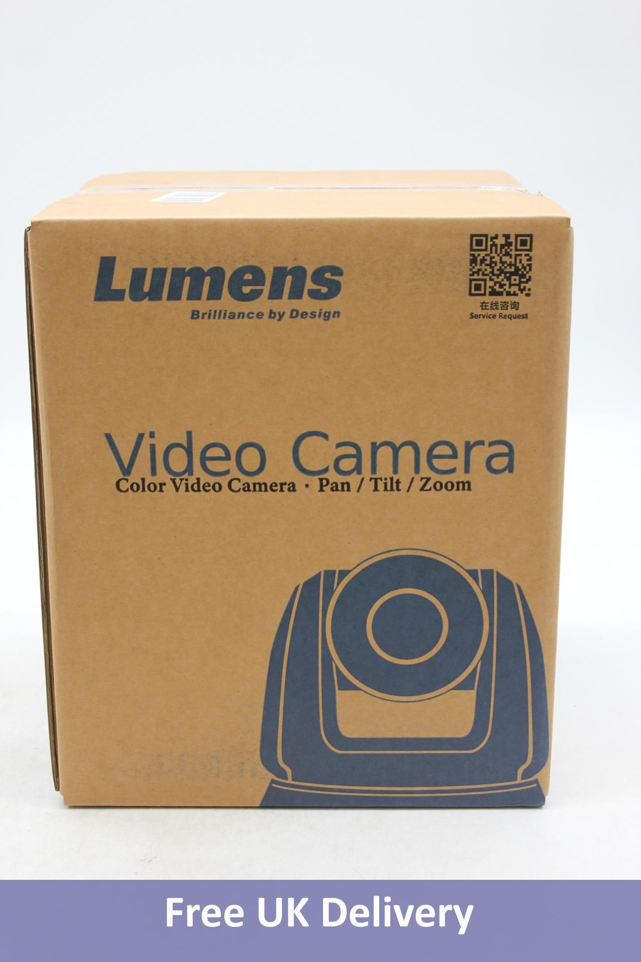 Lumens VC-A50S Full HD 1080p PTZ Camera, 20x Optical Zoom, Black